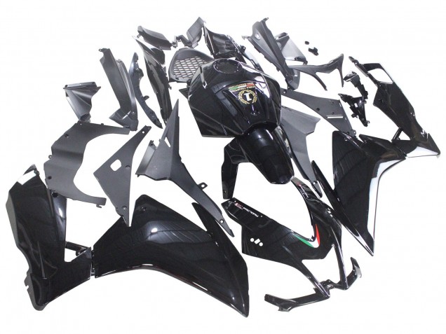 Carenagens Moto Aprilia RS4 50 125 2012-2018 - Preto Brilhante