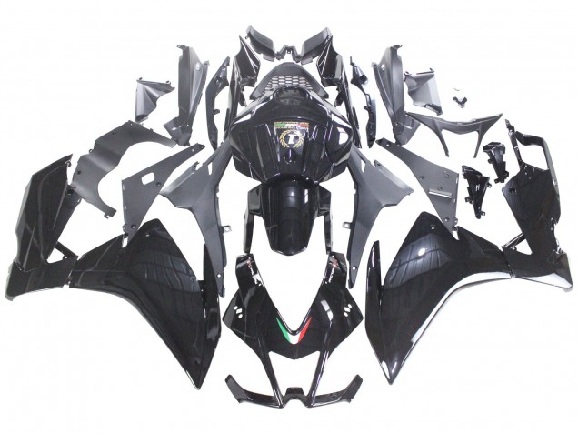 Carenagens Moto Aprilia RS4 50 125 2012-2018 - Preto Brilhante