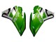 Carenagens Moto Aprilia RS4 50 125 2012-2018 - Branco Verde Preto Brilhante