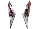 Carenagens Moto Aprilia RS4 50 125 2012-2018 - Prata Vermelho Preto Brilhante