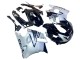 Carenagens Moto Honda CBR600 F2 1991-1994 - Prata Preto Brilhante