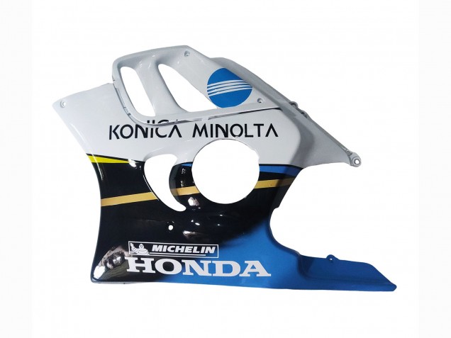Carenagens Moto Honda CBR600 F3 1997-1998 - Branco Azul Preto Brilhante