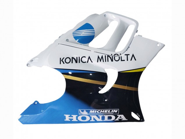 Carenagens Moto Honda CBR600 F3 1997-1998 - Branco Azul Preto Brilhante
