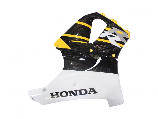 Carenagens Moto Honda CBR900RR 919 1998-1999 - Branco Amarelo Preto Brilhante