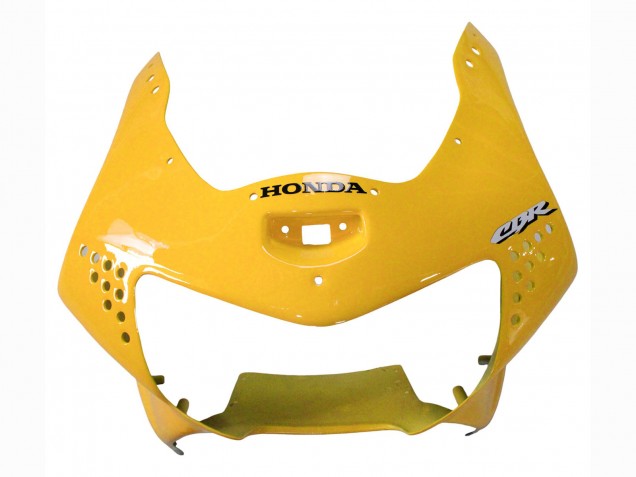 Carenagens Moto Honda CBR900RR 919 1998-1999 - Branco Amarelo Preto Brilhante