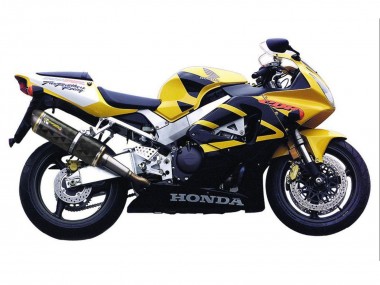 Carenagens Moto Honda CBR900RR 929 2000-2001 - Amarelo Azul Escuro