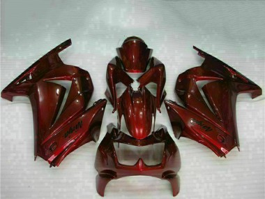 Carenagens Moto Kawasaki EX250 2008-2012 - Vermelho Castanho