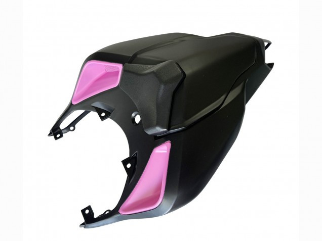 Carenagens Moto Ducati 848 2007-2014 - Branco Rosa Preto Brilhante Connie