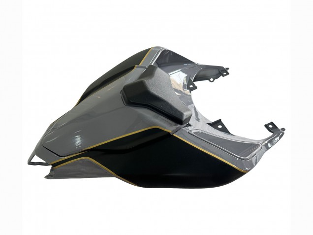 Carenagens Moto Ducati 848 2007-2014 - Prata Ouro Preto Fosco
