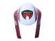 Carenagens Moto Ducati 848/1098/1198 2007-2014 - Branco Vermelho Preto Brilhante Valsir Xerox