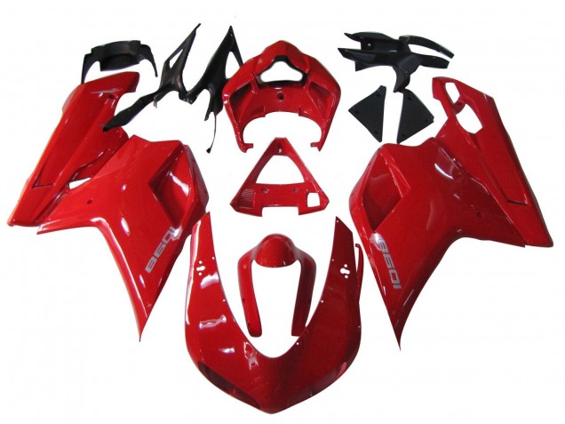 Carenagem Moto Ducati 1098 2007-2014 - Vermelho