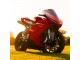 Carenagens Moto Ducati 848 2007-2014 - Vermelho Preto Brilhante