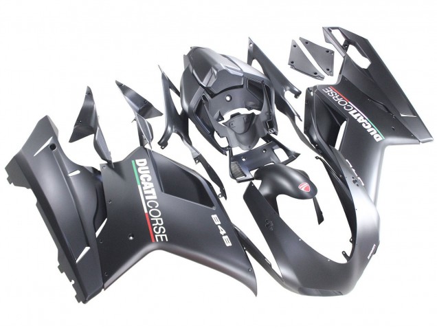 Carenagens Moto Ducati 848 2007-2014 - Cinzento Fosco