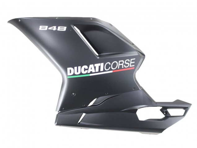 Carenagens Moto Ducati 848 2007-2014 - Cinzento Fosco