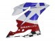 Carenagens Moto Ducati Panigale 899 2011-2014 - Branco Azul Vermelho Preto