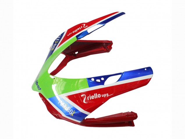Carenagens Moto Ducati Panigale 899/1199 2011-2014 - Branco Vermelho Verde Azul Preto Brilhante Flex-Box