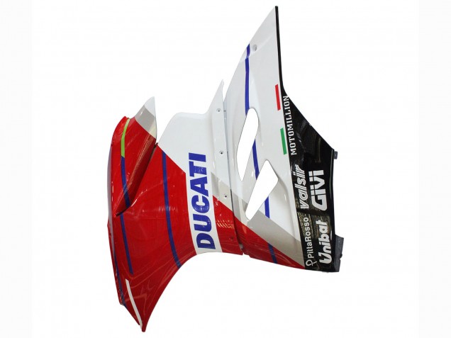 Carenagens Moto Ducati Panigale 899/1199 2011-2014 - Branco Vermelho Verde Azul Preto Brilhante Flex-Box