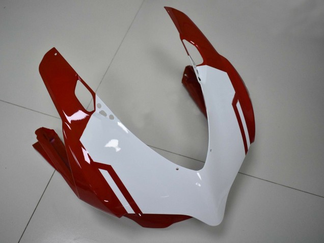 Carenagens Moto Ducati Panigale 899 2011-2014 - Branco Vermelho Verde Escuro