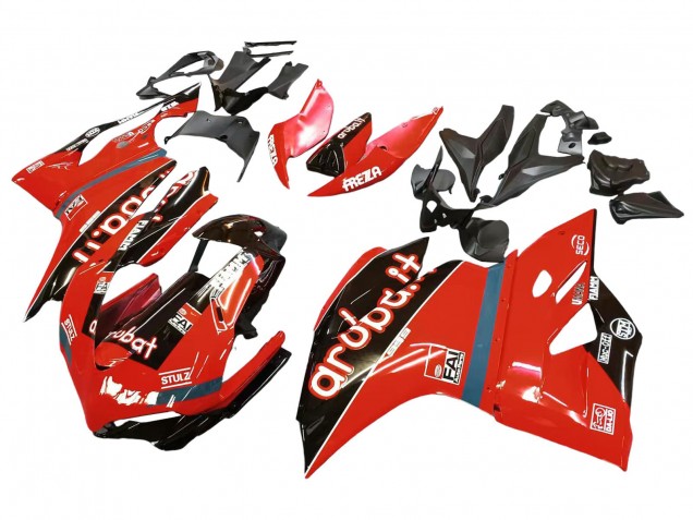 Carenagens Moto Ducati 959/1299 2015-2020 - Vermelho Preto Brilhante Fiamm