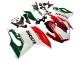 Carenagens Moto Ducati 1299 2015-2020 - Branco Vermelho Verde Preto Fosco