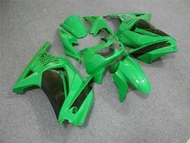 Carenagens Moto Kawasaki EX250 2008-2012 - Verde Preto