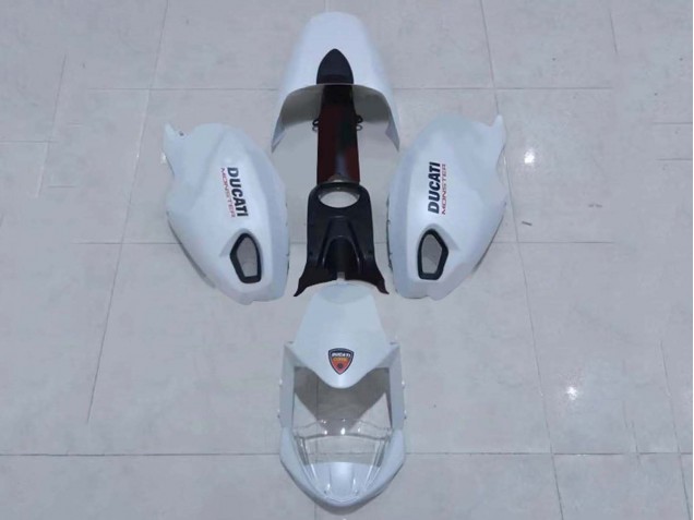 Carenagem Moto Ducati Monster 696 796 1100 1100S 2008-2012 - Branco