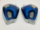 Carenagens Moto Ducati Monster 696 796 1100 1100S 2008-2012 - Azul Escuro Prata