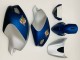 Carenagens Moto Ducati Monster 696 796 1100 1100S 2008-2012 - Azul Escuro Prata