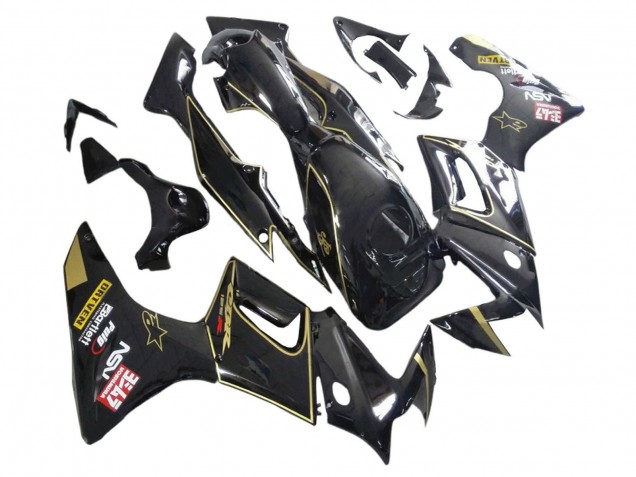Carenagens Moto Honda CBR125R 2002-2006 - Preto Brilhante Ouro