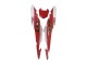 Carenagens Moto Honda CBR500R 2013-2015 - Branco Vermelho Verde Preto Brilhante Morinage 777