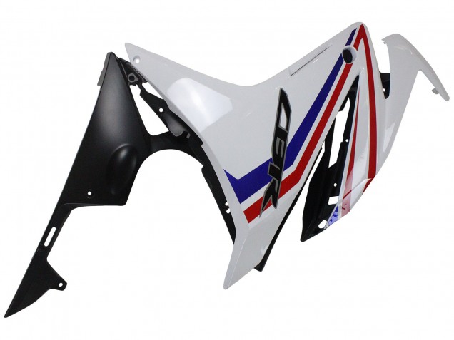 Carenagens Moto Honda CBR500R 2016-2018 - Branco Vermelho Azul Preto Fosco