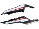 Carenagens Moto Honda CBR500R 2016-2018 - Branco Vermelho Preto Fosco