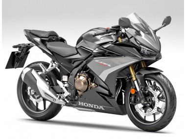 Carenagens Moto Honda CBR500R 2022-2023 - Prata Cinzento Preto Fosco