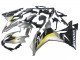 Carenagens Moto Honda CBR500R 2022-2023 - Prata Amarelo Preto Brilhante