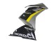 Carenagens Moto Honda CBR500R 2022-2023 - Prata Amarelo Preto Brilhante
