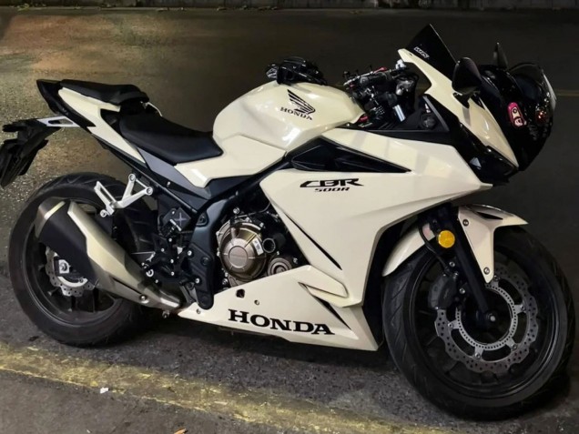 Carenagens Moto Honda CBR500R 2022-2023 - Branco Pérola