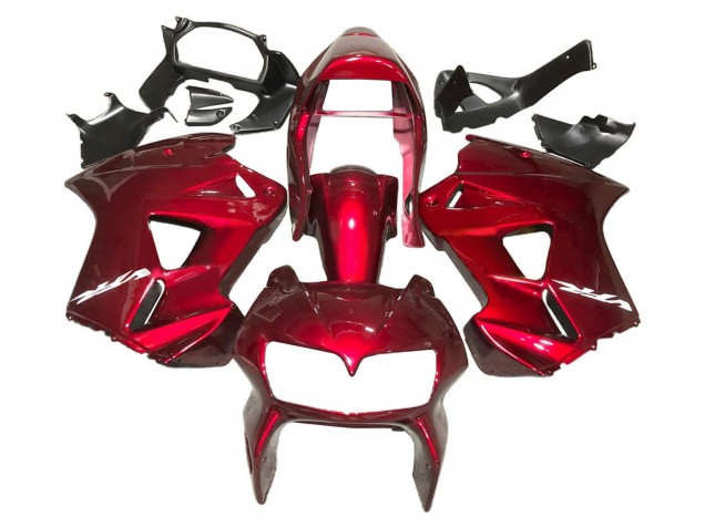 Carenagens Moto Honda VFR 800 1998-2001 - Vermelho