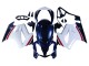 Carenagens Moto Honda VFR 800 2002-2013 - Branco Vermelho Azul Escuro