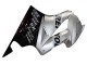 Carenagens Moto Honda VFR 800 2002-2013 - Prata Preto Brilhante Repsol