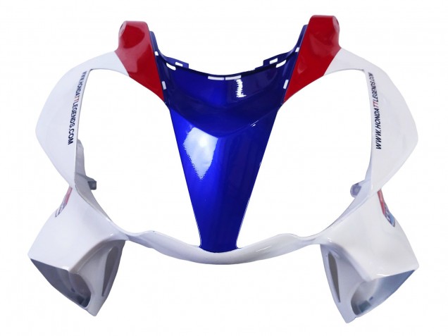 Carenagens Moto Honda VFR 800 2002-2013 - Branco Vermelho Azul Motul