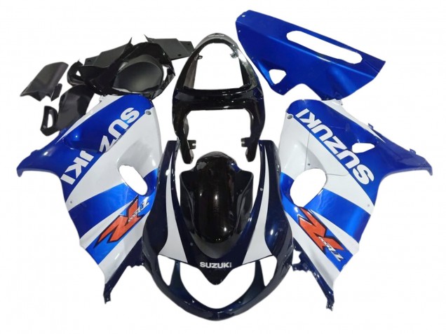 Kits Carenagem Moto Suzuki TL1000R 1998-2003 - Azul Branco Preto Vermelho
