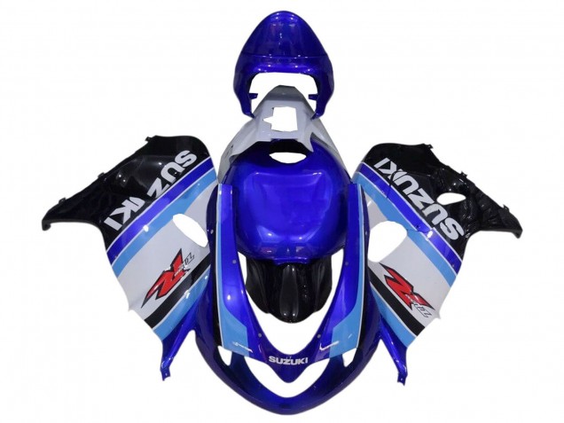 Carenagens Moto Suzuki TL1000R 1998-2003 - Azul Branco Preto Vermelho