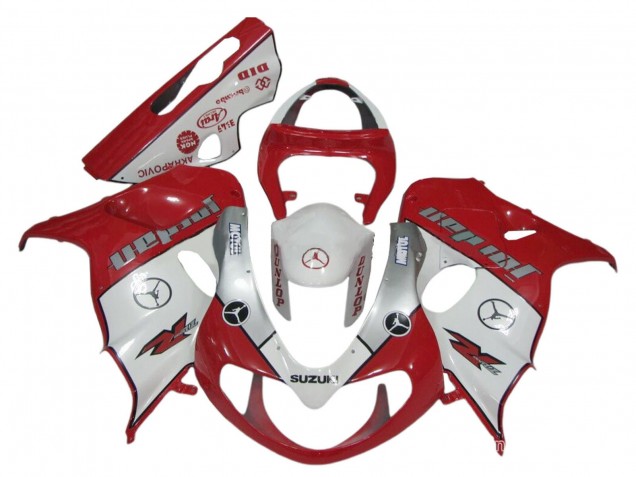 Carenagens Moto Suzuki TL1000R 1998-2003 - Vermelho Branco Prata Jordan Motul Dunlop