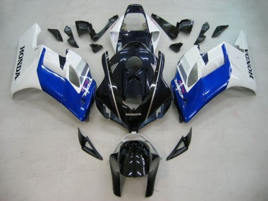 Carenagens Moto Honda CBR1000RR 2004-2005 - Branco Azul Preto Brilhante Fireblade
