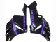 Carenagens Moto Honda CBR1000RR 2004-2005 - Preto Brilhante Roxo Listra