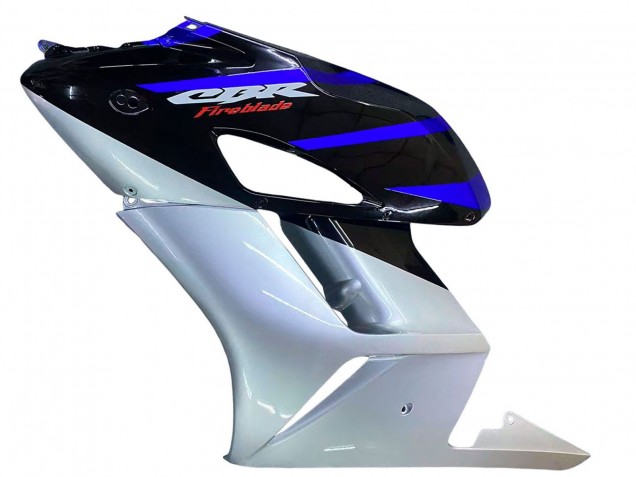 Carenagens Moto Honda CBR1000RR 2004-2005 - Prata Azul Preto Brilhante