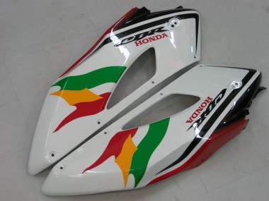 Carenagens Moto Honda CBR1000RR 2004-2005 - Branco Azul Vermelho Preto Brilhante Estrela EuroBet Lee