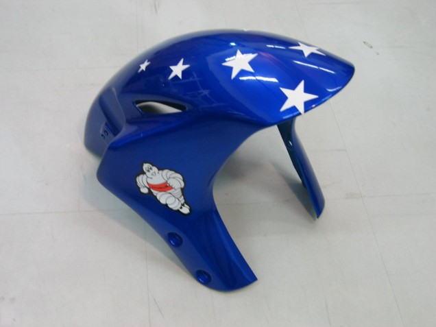Carenagens Moto Honda CBR1000RR 2004-2005 - Branco Azul Vermelho Preto Brilhante Estrela EuroBet Lee