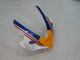 Carenagens Moto Honda CBR1000RR 2004-2005 - Branco Azul Ouro Rothmans
