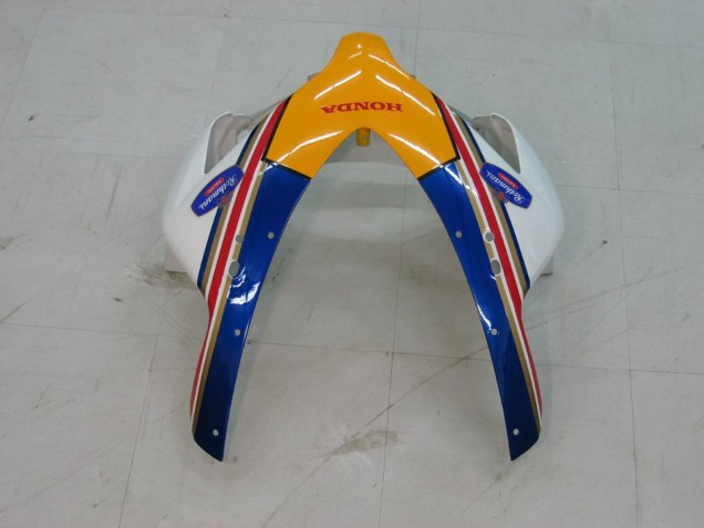 Carenagens Moto Honda CBR1000RR 2004-2005 - Branco Azul Ouro Rothmans